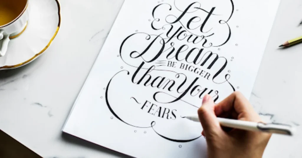 Arte do Lettering