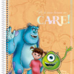 Disney 100 – Caderno Universitário – 1 Matéria – 80 fls - Capa C