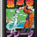 Dragonball – Caderno universitário de 1 matéria – 80 fls - Capa D