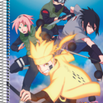 Naruto - Caderno Universitário Espiral Capa Dura - 80 folhas - 1 matéria -  Capa D