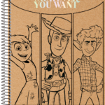 Pixar – Caderno Universitário 10 matérias - Capa A