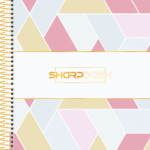 SharpDash – Caderno Colegial 1 matéria – Feminino - Capa D