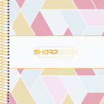 SharpDash – Caderno Universitário 1 matéria – Feminino - Capa D