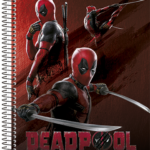 Deadpool - Universitário CD - 20  matérias - Capa B